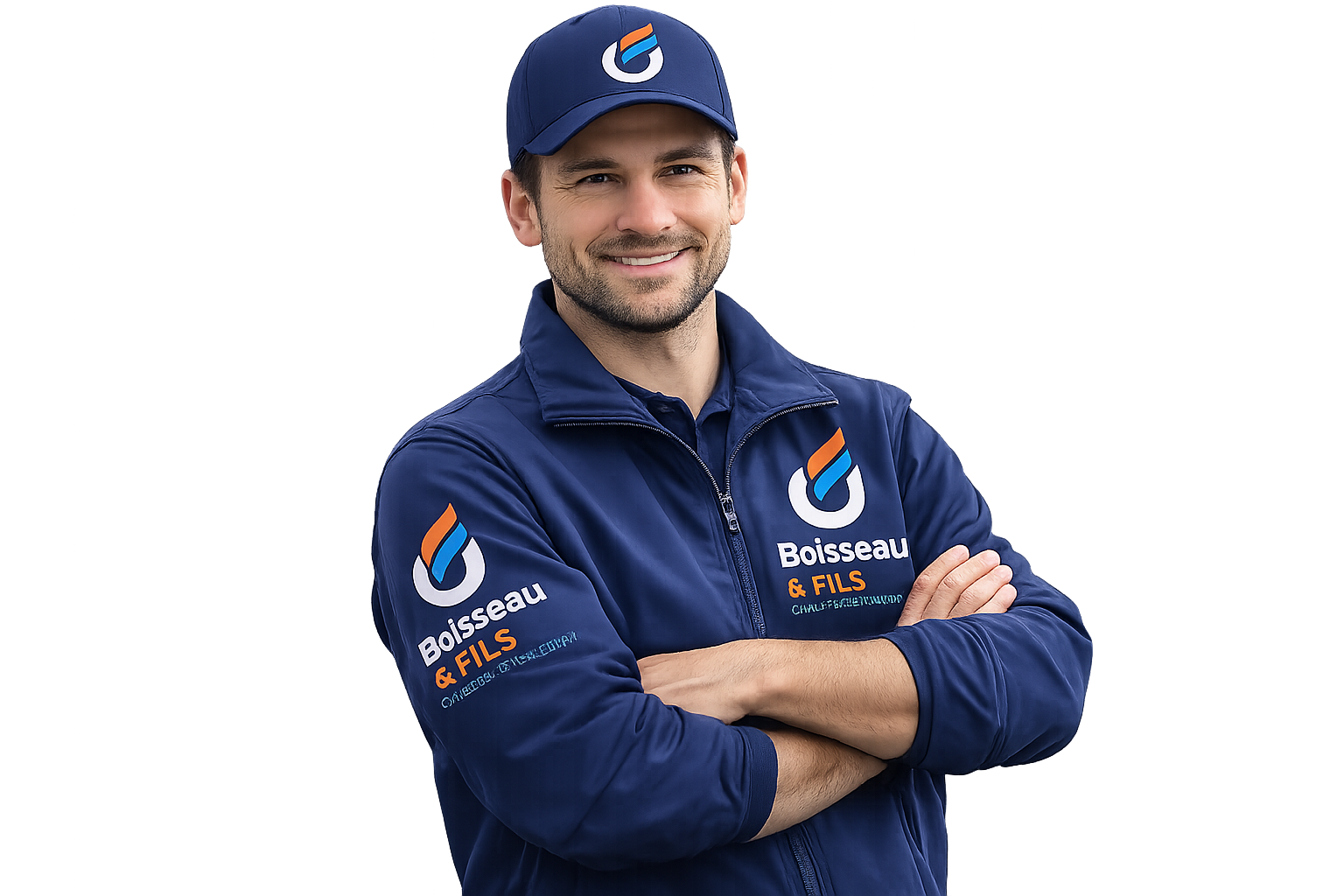 Technicien Boisseau & Fils souriant