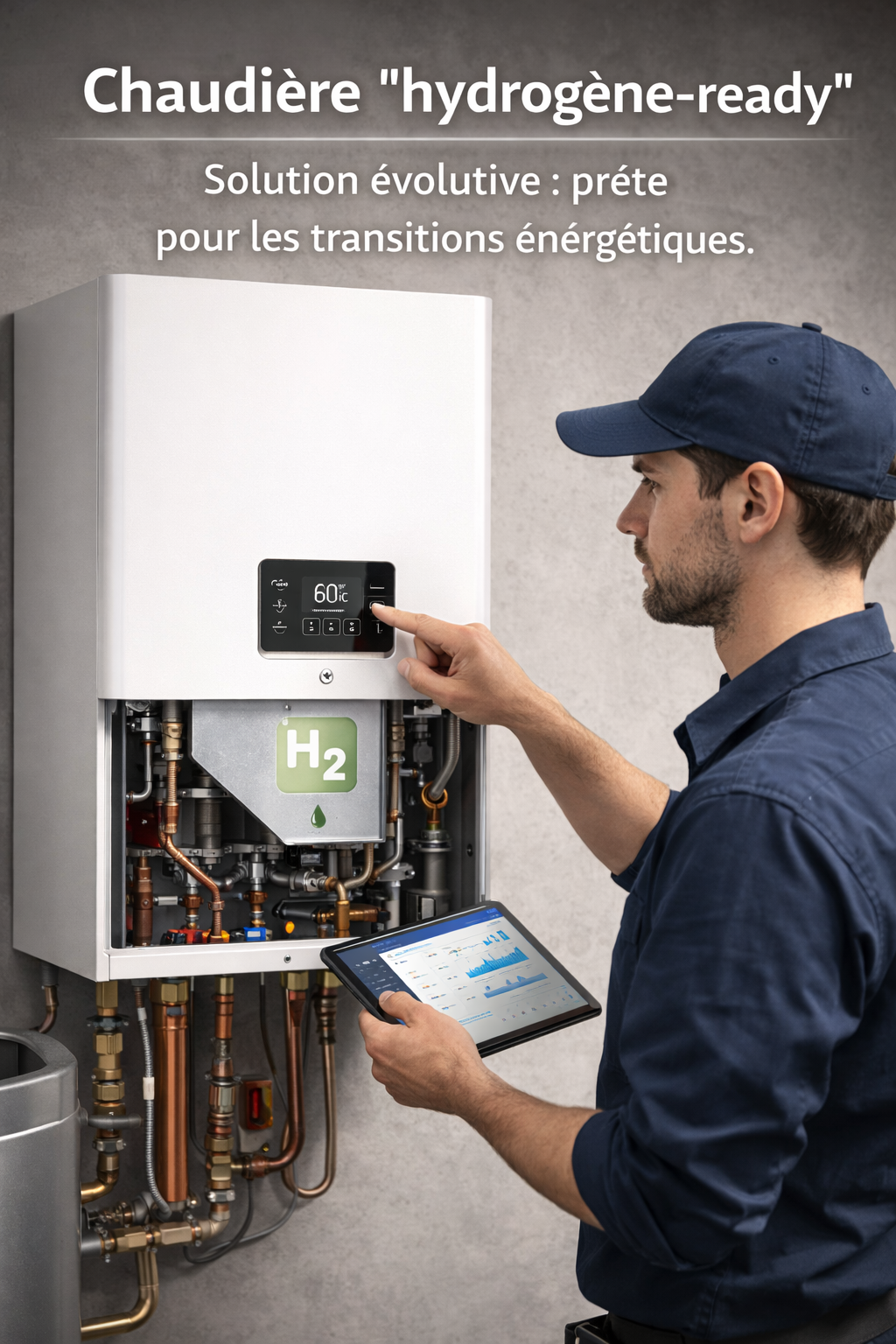 Chauffage hybride — produit phare